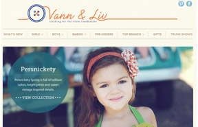 Vann & Liv Website Design