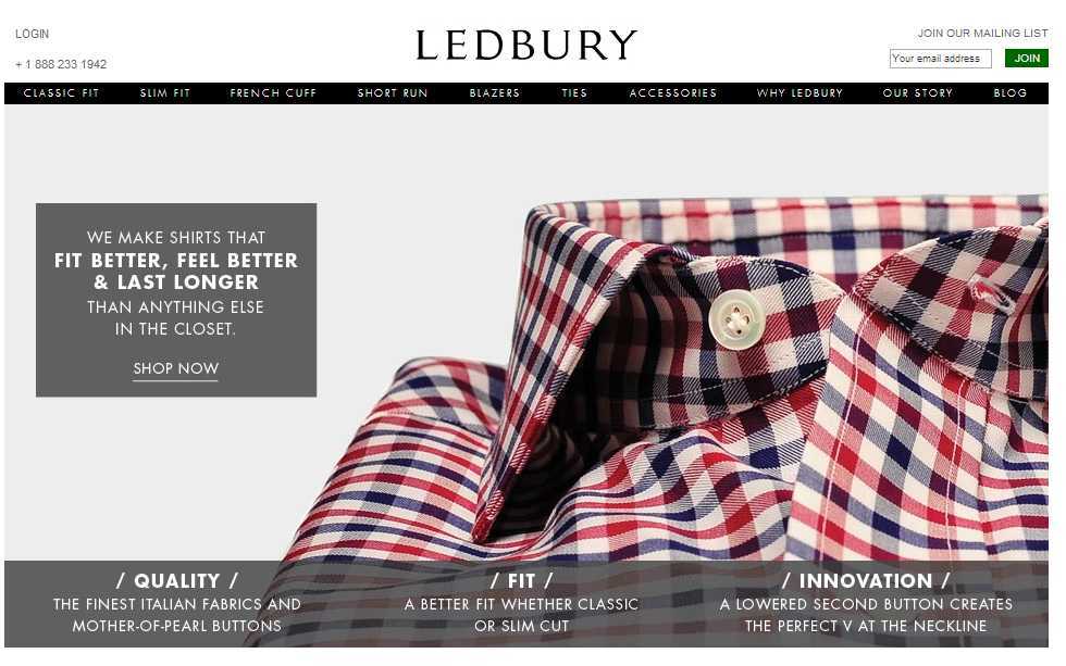 Define Yourself Clearly - Ledbury Makes High Quality Shirts